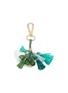 BENARAS Raffia Threaded Tassel Bag Charm