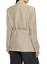 Back View - Click To Enlarge - ALEXANDERWANG - Drawcord Waist Single Breasted Blazer