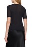 Back View - Click To Enlarge - LE17SEPTEMBRE - Short Sleeve Crewneck Japanese Fabric Top