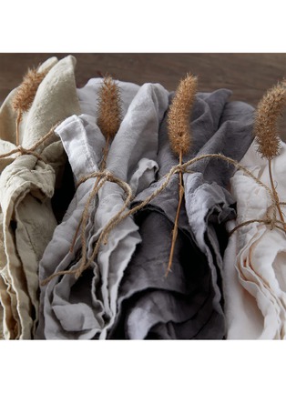 Detail View - Click To Enlarge - COSTA NOVA - Linen Napkin — Blush