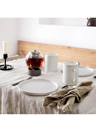 Detail View - Click To Enlarge - COSTA NOVA - Linen Napkin — Khaki