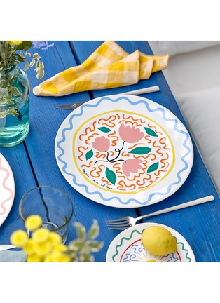 Detail View - Click To Enlarge - COSTA NOVA - Summer Bliss Capri Ma Chérie Dinner Plate