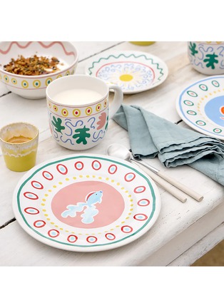 Detail View - Click To Enlarge - COSTA NOVA - Summer Bliss Guppy Fish Salad/Dessert Plate