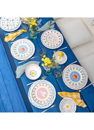 Detail View - Click To Enlarge - COSTA NOVA - Summer Bliss Guppy Fish Salad/Dessert Plate