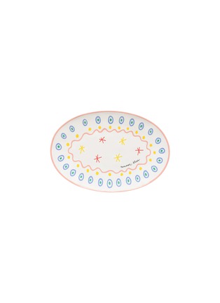 Main View - Click To Enlarge - COSTA NOVA - Summer Bliss Oval Platter
