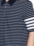  - THOM BROWNE - 4-bar Cotton Jersey Polo Shirt