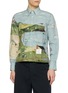 THOM BROWNE Sailboat Scene Cotton Shirt
