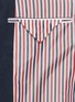  - THOM BROWNE - Double Breasted Unconstructed Wide Shoulder Suit Jacket