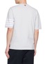 Back View - Click To Enlarge - THOM BROWNE - 4-bar Knit Pocket Cotton Jersey T-shirt