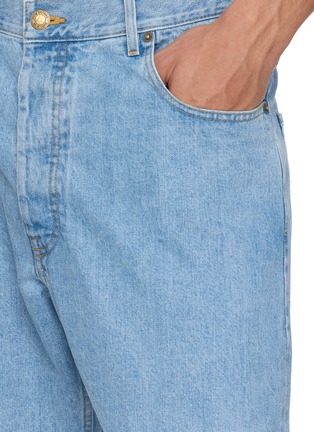  - THOM BROWNE - Washed Japanese Selvedge Denim Jeans