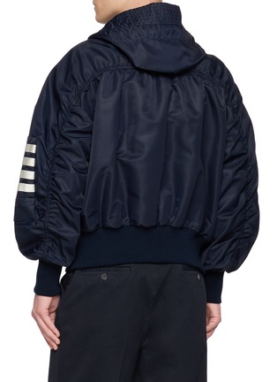 Back View - Click To Enlarge - THOM BROWNE - Tech Twill Blouson