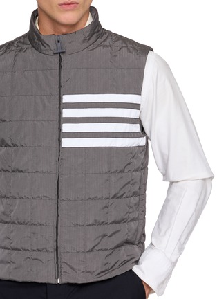  - THOM BROWNE - 4 Bar Light Weight Vest