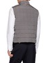 Back View - Click To Enlarge - THOM BROWNE - 4 Bar Light Weight Vest