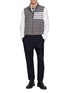 Figure View - Click To Enlarge - THOM BROWNE - 4 Bar Light Weight Vest