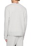 Back View - Click To Enlarge - THOM BROWNE - 4 Bar Colour Block Crewneck Sweater