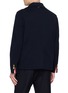 Back View - Click To Enlarge - THOM BROWNE - Sack Wool Tech Milano Jacket