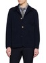 THOM BROWNE Sack Wool Tech Milano Jacket