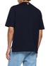 Back View - Click To Enlarge - THOM BROWNE - Engineered 4-Bar Jersey T-shirt