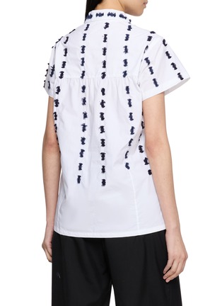 Back View - Click To Enlarge - JUPE BY JACKIE - Lewis Embroidered Shirt