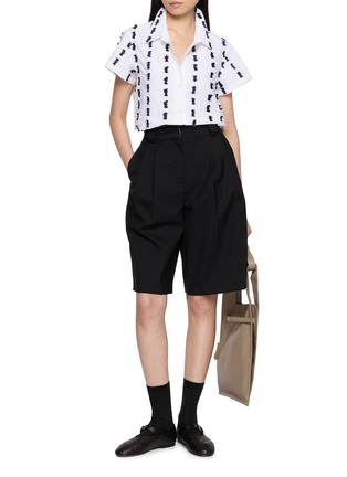 Figure View - Click To Enlarge - JUPE BY JACKIE - Lewis Embroidered Shirt