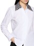  - JUPE BY JACKIE - Traen Embroidered Collar Shirt