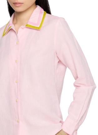 - JUPE BY JACKIE - Zeera Embroidered Collar Shirt