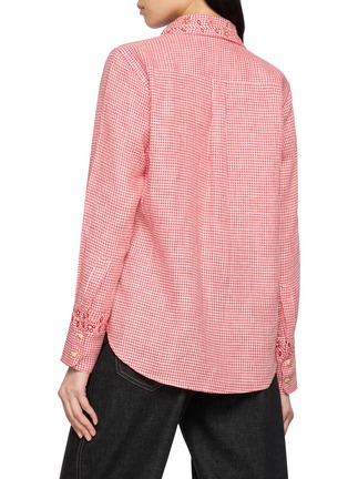 Back View - Click To Enlarge - JUPE BY JACKIE - Friezes Linen Shirt
