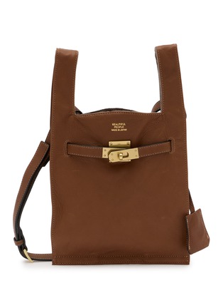 Main View - Click To Enlarge - BEAUTIFUL PEOPLE - Market Leather Shoulder Bag