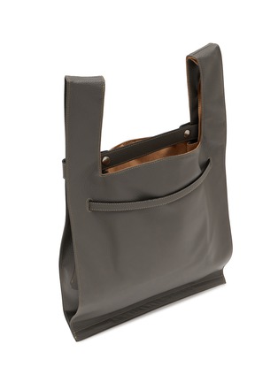 Detail View - Click To Enlarge - BEAUTIFUL PEOPLE - XLarge Market Leather Tote Bag