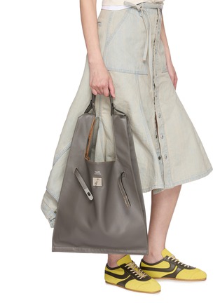 Figure View - Click To Enlarge - BEAUTIFUL PEOPLE - XLarge Market Leather Tote Bag