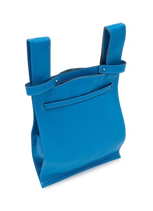 Detail View - Click To Enlarge - BEAUTIFUL PEOPLE - Large Market Leather Tote Bag