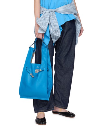 Figure View - Click To Enlarge - BEAUTIFUL PEOPLE - Large Market Leather Tote Bag