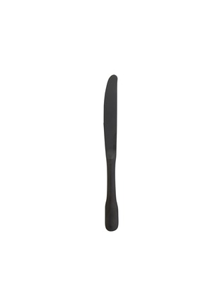 Main View - Click To Enlarge - COSTA NOVA - Saga Matte Black Stainless Steel Dessert Knife
