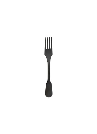 Main View - Click To Enlarge - COSTA NOVA - Saga Matte Black Stainless Steel Dessert Fork
