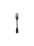COSTA NOVA Saga Matte Black Stainless Steel Dessert Fork