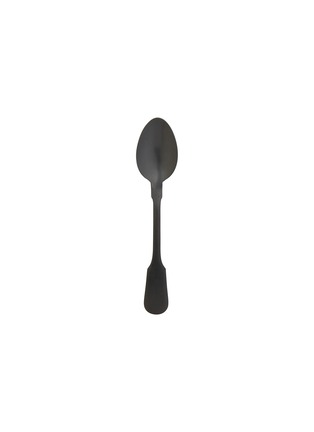Main View - Click To Enlarge - COSTA NOVA - Saga Matte Black Stainless Steel Dessert Spoon