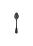 COSTA NOVA Saga Matte Black Stainless Steel Dessert Spoon