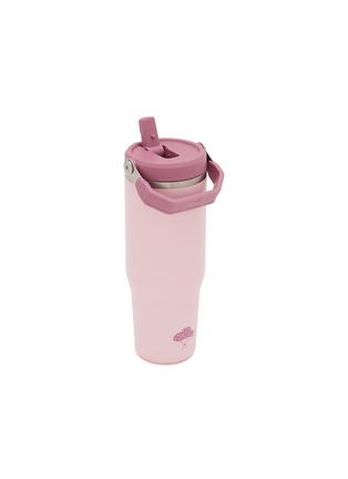 Detail View - Click To Enlarge - STANLEY - The IceFlow™ Flip Straw 2.0 Tumbler 30oz — Pink Dogwood Western