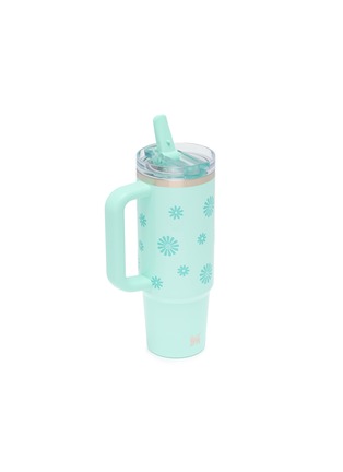 Detail View - Click To Enlarge - STANLEY - The Quencher ProTour Flip Straw Lid Tumbler 30oz — Teal Daisies