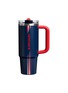 STANLEY The Quencher ProTour Flip Straw Lid Tumbler 30oz — Team Navy Red