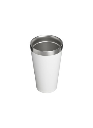 Detail View - Click To Enlarge - STANLEY - Stacking Pint 16oz — Team White Dark Blue