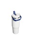Detail View - Click To Enlarge - STANLEY - The Iceflow™ Flip Straw 2.0 Tumbler 30oz — Team White Dark Blue
