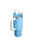 Detail View - Click To Enlarge - STANLEY - The Quencher ProTour Flip Straw Lid Tumbler 30oz — Team Light Blue White