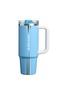 STANLEY The Quencher ProTour Flip Straw Lid Tumbler 30oz — Team Light Blue White