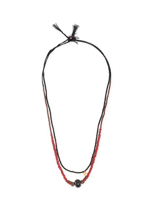 Main View - Click To Enlarge - MC MATHIAS CHAIZE ACCESSORIES - Double Beaded Necklace