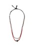 MC MATHIAS CHAIZE ACCESSORIES Double Beaded Necklace