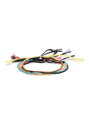 Main View - Click To Enlarge - MC MATHIAS CHAIZE ACCESSORIES - Beaded Bracelets - Set of 6