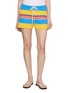 POSSE Tammy Striped Cotton Knit Shorts