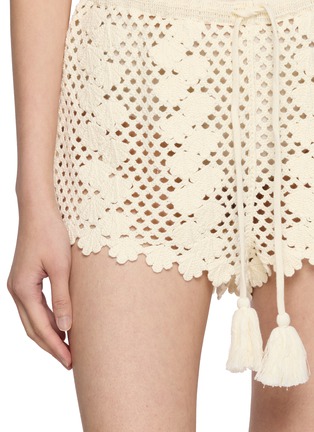  - POSSE - Saskia Crochet Cotton Knit Shorts