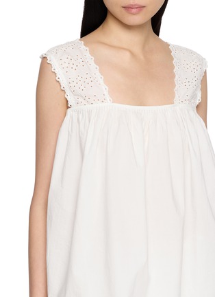  - POSSE - Harriet Sleeveless Broderie Anglaise Top